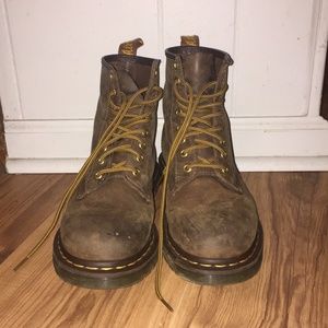 Doc Marten 1460 Crazy Horse Leather Lace Boots